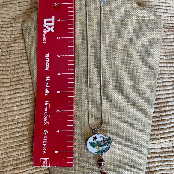 Broken china sterling pendant. One of a kind holiday treat. NWT - Picture 7 of 11